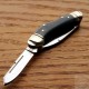 Couteau Rough Ryder Dogleg Canoe Denim Manche Micarta 2 Lames Carbone T10 RR2189 - Livraison Gratuite