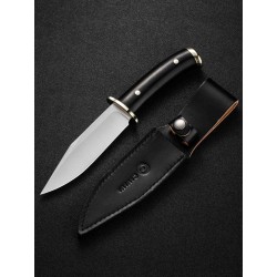 Couteau CIVIVI Teton Tickler Lame Acier D2 Manche G10 Etui Cuir CIVC200721 - Livraison Gratuite