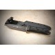 Couteau de Combat Ka-Bar Commando Model 4 Lame Acier Carbone 1095 Manche GFN Etui Celcon Made In USA EK44 - Livraison Gratuite