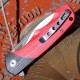 Couteau Bestech Airstream Red/Black Manche G10 Lame D2 Drop Point IKBS Linerlock Clip BTKG47C - Livraison Gratuite