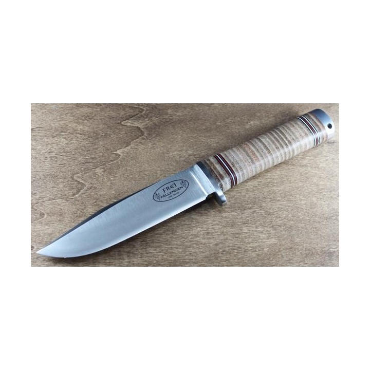 Couteau Fallkniven Frej Northern Lame Acier VG-10 Manche Cuir Made In Japan FKNL4 - Livraison Gratuite
