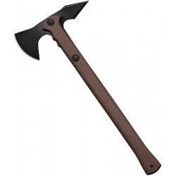 Tomahawk Cold Steel Trench Hawk Flat Dark Earth Lame Acier 1055 Forgée Etui Secure-Ex CS90PTHF - Livraison Gratuite