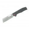 Couteau ABKT Tac Cleaver Lame Acier D2 Manche G10 IKBS Linerlock Clip AB1029B - Livraison Gratuite