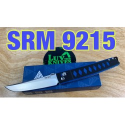 Couteau SRM Knives 9215 Blue/Black Lame Acier D2 Manche G10 Ambi-Lock Clip SRM9215 - Livraison Gratuite