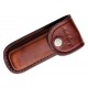 Couteau Schrade Folding Bowie Manche Staglon 2 Lames 7Cr17MoV Etui Cuir SCH1135997 - Livraison Gratuite