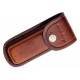 Couteau Scrade Papa Bear LB8 Manche Staglon Lame Acier 7Cr17MoV Lockback Etui Cuir SCH1136005 - Livraison Gratuite