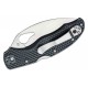 Couteau Spyderco Byrd Harrier 2 Lightweight Lame Acier 8Cr13MoV Manche FRN Lockback Clip BY01PBKWC2 - Livraison Gratuite
