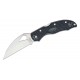 Couteau Spyderco Byrd Harrier 2 Lightweight Lame Acier 8Cr13MoV Manche FRN Lockback Clip BY01PBKWC2 - Livraison Gratuite