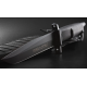 EX0485BLK Extrema Ratio AMF Fixed Blade Black N690 Blade Forprene Handle Cordura Sheath Italy - Livraison Gratuite