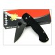 Couteau SPYDERCO Black G10 PARA-MILITARY Plain SC81GPBK