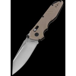 Couteau S-Tec Rapid Lock Tan Manche G10 Lame Acier 8Cr14MoV Clip STTS016TG - Livraison Gratuite