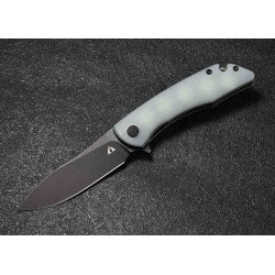 Couteau CMB Made Knives Blaze Jade Lame Acier D2 Manche G10 IKBS Linerlock Clip CMB06T - Livraison Gratuite