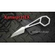 Couteau de Cou Karambit Kansept HEX Light Stonewashed Lame Acier 14C28N Etui Kydex KG0001A1 - Livraison Gratuite