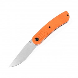 Couteau Kansept Reverie Orange Manche G10 Lame Acier 154CM IKBS Linerlock Clip KT2025A3 - Livraison Gratuite