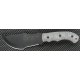 Couteau De Survie Tops Tom Brown Tracker Carbone 1095 Manche Micarta Etui Kydex Made In USA TPTBT010RMT - Livraison Gratuite