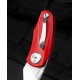 Couteau Bestech Tulip Red Lame Tanto Acier 14C28N Manche G10 IKBS Linerlock Clip BTKG38B - Livraison Gratuite
