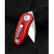 Couteau Bestech Tulip Red Lame Tanto Acier 14C28N Manche G10 IKBS Linerlock Clip BTKG38B - Livraison Gratuite