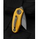 Couteau Bestech Tulip Yellow Lame Tanto Acier 14C28N Manche G10 IKBS Linerlock Clip BTKG38F - Livraison Gratuite