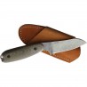 BRAD35SF102 Couteau Bradford Guardian 3.5 Sheepsfoot Od Green Lame Acier N690 Etui Cuir USA - Livraison Gratuite