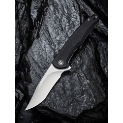 Couteau CIVIVI Mini Sandbar Black Lame Acier Nitro-V Manche G10 IKBS Linerlock Clip CIVC200111 - Livraison Gratuite