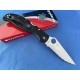Couteau Spyderco Stretch 2 XL Serrated Lame Acier VG-10 Manche FRN Lockback Made In Japan SC258SBK - Livraison Gratuite