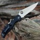 Couteau Spyderco Stretch 2 XL Serrated Lame Acier VG-10 Manche FRN Lockback Made In Japan SC258SBK - Livraison Gratuite