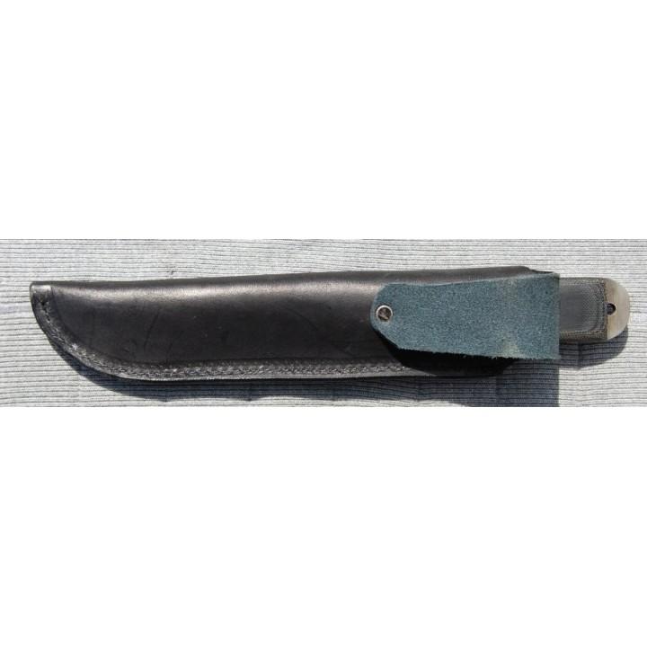 Couteau Anza Ranger Fabrication Artisanale avec une Lime Manche Micarta Made In USA AZR - Livraison Gratuite