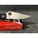 Couteau Spyderco Stretch 2 XL Plain Lame Acier VG-10 Manche FRN Lockback Made In Japan SC258PBK - Livraison Gratuite