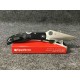 Couteau Spyderco Stretch 2 XL Plain Lame Acier VG-10 Manche FRN Lockback Made In Japan SC258PBK - Livraison Gratuite
