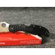 Couteau Spyderco Stretch 2 XL Plain Lame Acier VG-10 Manche FRN Lockback Made In Japan SC258PBK - Livraison Gratuite