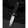 Couteau Bestech Syntax Black Lame Acier 154CM Manche G10 IKBS Linerlock Clip BTKG41A - Livraison Gratuite