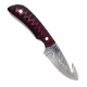 Couteau De Chasse Guthook BucknBear Damas Lame 256 Couches Manche G10 Etui Cuir BNB92345D - Livraison Gratuite