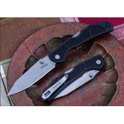 Couteau Kershaw Cargo Lame Acier D2 Manche GFN Lockback Clip KS2033 - Livraison Gratuite