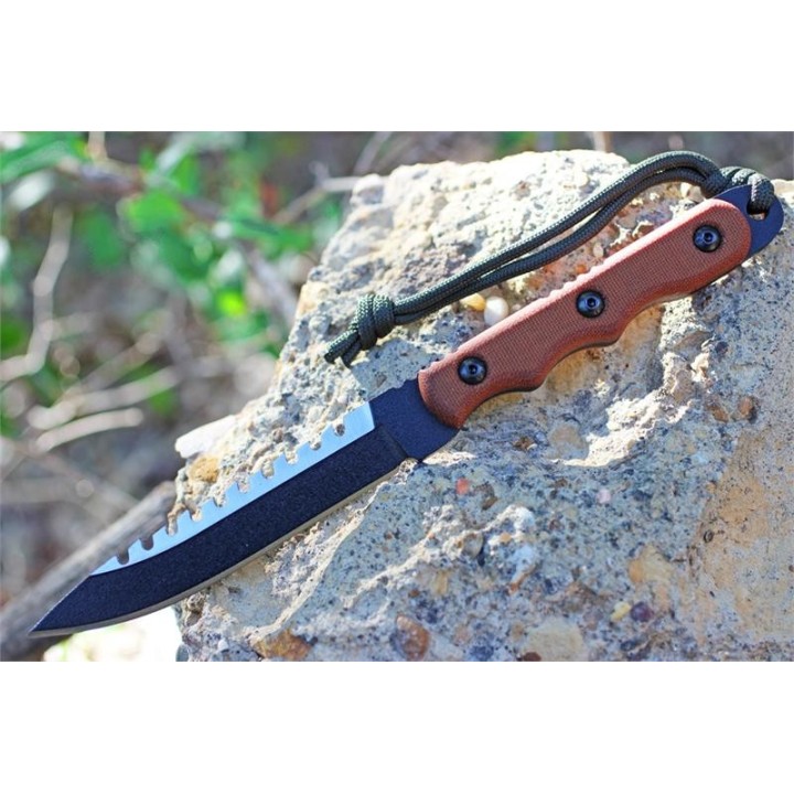 Couteau de Survie Tops Ranger Bootlegger Acier Carbone 1095 Tops Knives Made In USA TPRBL02 - Livraison Gratuite
