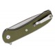 Couteau Ferrum Forge Gent 2.0 Green Lame Acier 9Cr13MoV Manche G10 IKBS Linerlock Clip FF009G - Livraison Gratuite