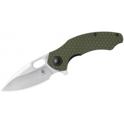 Couteau Kizer Mini Roach Green Lame Acier 154CM Manche G10 IKBS Linerlock Clip KIV3477C1 - Livraison Gratuite