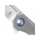 Couteau Kizer Begleiter Titane Lame Acier CPM S35VN IKBS Framelock Clip KI4458T4 - Livraison Gratuite