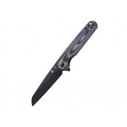 Couteau Kizer LP Black Manche Micarta Lame Acier 154CM IKBS Linerlock Clip KIV3610C1 - Livraison Gratuite