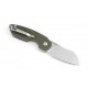 Couteau Kizer October Mini Green Lame Acier 154CM Manche G10 IKBS Linerlock Clip KIV2569C1 - Livraison Gratuite