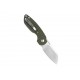 Couteau Kizer October Mini Green Lame Acier 154CM Manche G10 IKBS Linerlock Clip KIV2569C1 - Livraison Gratuite