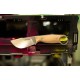 Couteau Real Steel Furrier Skinner Lame Acier N690 Manche Olive Wood Etui Cuir RS3611W - Livraison Gratuite