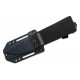 Couteau KA-BAR Becker Black Harpoon Lame Acier Carbone 1095 Manche Zytel Etui Polymère USA BKR18BK - Livraison Gratuite