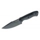 Couteau KA-BAR Becker Black Harpoon Lame Acier Carbone 1095 Manche Zytel Etui Polymère USA BKR18BK - Livraison Gratuite