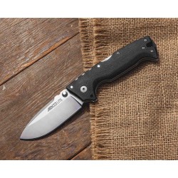 Couteau Cold Steel AD-10 Lite Lame Acier AUS-10 Drop Point Manche GFN Lockback Clip CSFLAD10 - Livraison Gratuite