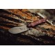 Couteau TOPS Camp Creek Fire Edition Lame Acier CPM S35VN Manche Red/Black G10 Etui Cuir USA TPCPCKFE01 - Livraison Gratuite
