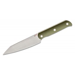 Couteau CJRB Silax Green Lame Acier AR-RPM9 Satin Manche G10 Etui Kydex J1921BGN - Livraison Gratuite