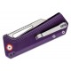 Couteau CJRB Ruffian Purple Lame Acier AR-RPM9 Satin Manche G10 IKBS Linerlock Clip J1924VT - Livraison Gratuite
