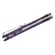 Couteau CJRB Ruffian Purple Lame Acier AR-RPM9 Satin Manche G10 IKBS Linerlock Clip J1924VT - Livraison Gratuite