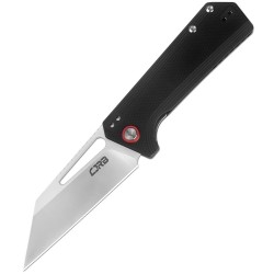 Couteau CJRB Ruffian Black Lame Acier AR-RPM9 Satin Manche G10 IKBS Linerlock Clip J1924BK - Livraison Gratuite