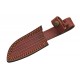 Couteau Skinner Damas 256 Couches Dusk At Dawn Hunter Manche Bois&Turquoise Etui Cuir DM1297 - Livraison Gratuite